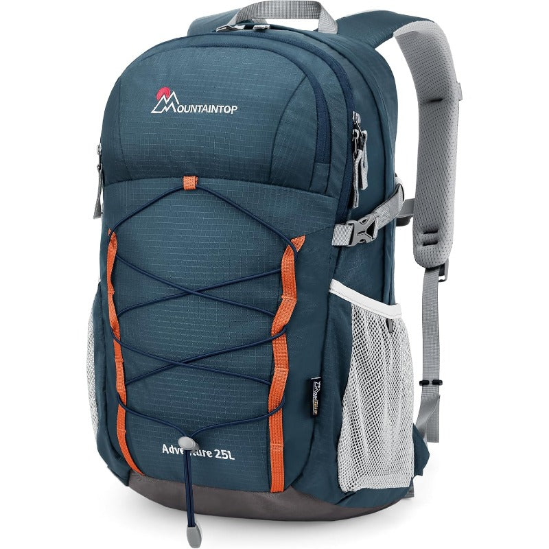 MOUNTAINTOP 40 Hiking Backpack with Rain Cover - Lightweight Travel Backpack Suitable for Camping,, Multi-Compartment, Closure, Padded Back Panel & Hydration Compatible (10.57gal Capacity)