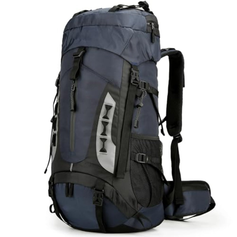 Hiking Backpack with Rain Cover Camping Backpack Shoes Warehouse for Men Women Frameless