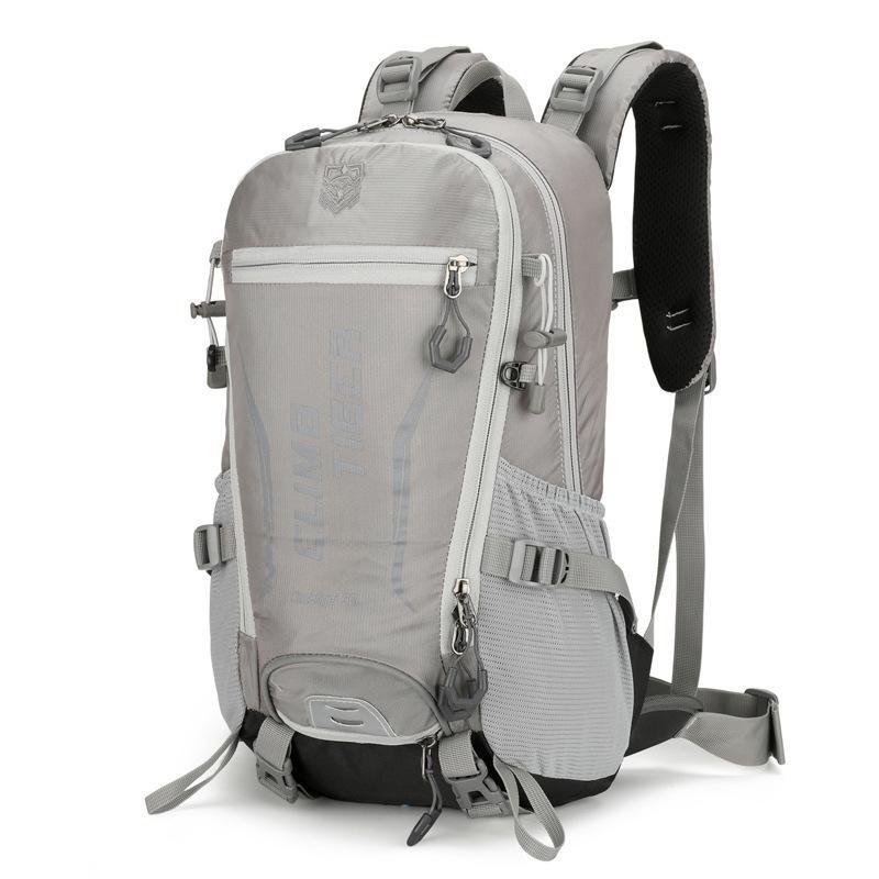 1pc Lightweight Nylon Sports Backpack with Adjustable Shoulder Strap & Zipper Closure | Outings | Wet Cleaning Care | Polyester Liner