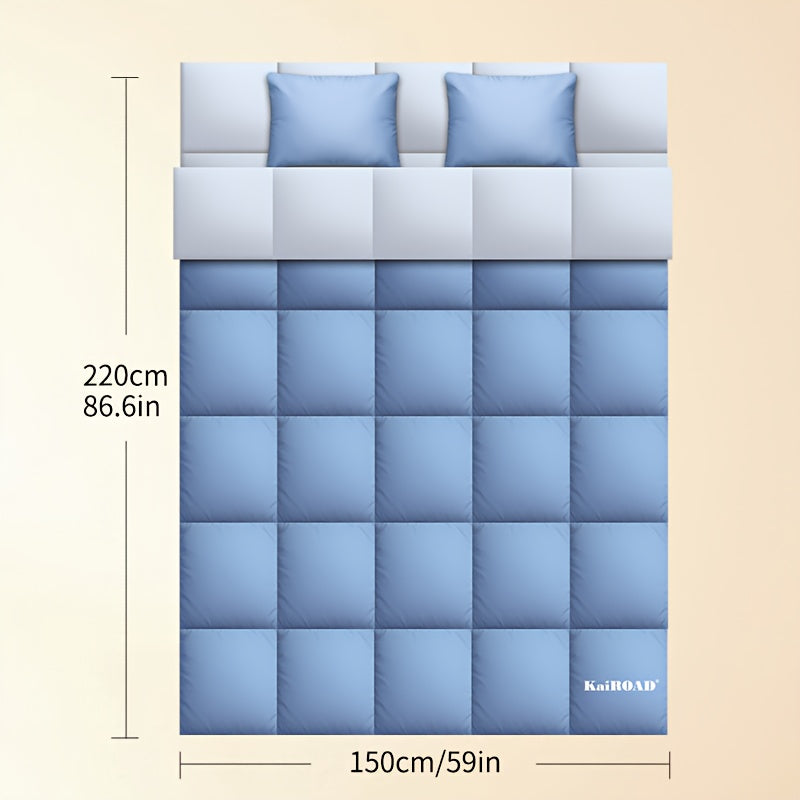 KAIROAD Sleeping Bag Adult Outdoor Camping Summer Portable Double Split Car Overnight Lightweight Quilt