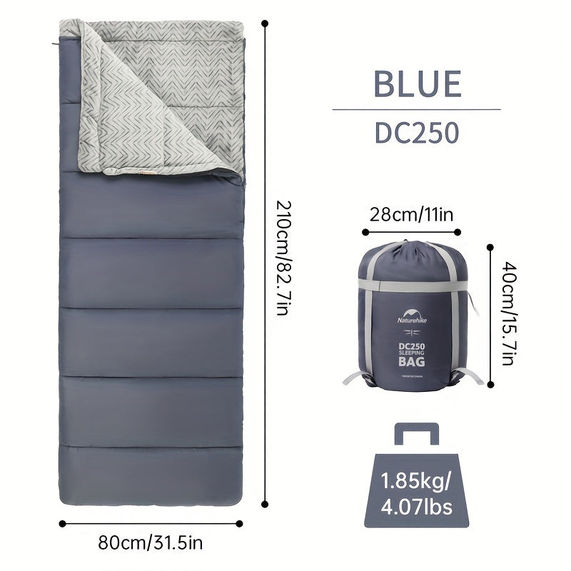 Naturehike Sammy Sleeping Bag with Marine Floating Material, Lightweight Sleeping Bags for Adults, Spliceable Double Sleeping Bag for Camping, Hiking, Backpacking